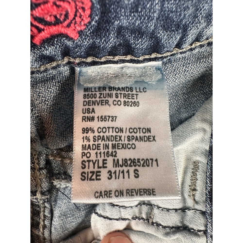 Cinch Ada Women Jeans Blue Denim Bootcut‎ Style MJ82652071 Size 31/11 S - Picture 7 of 10